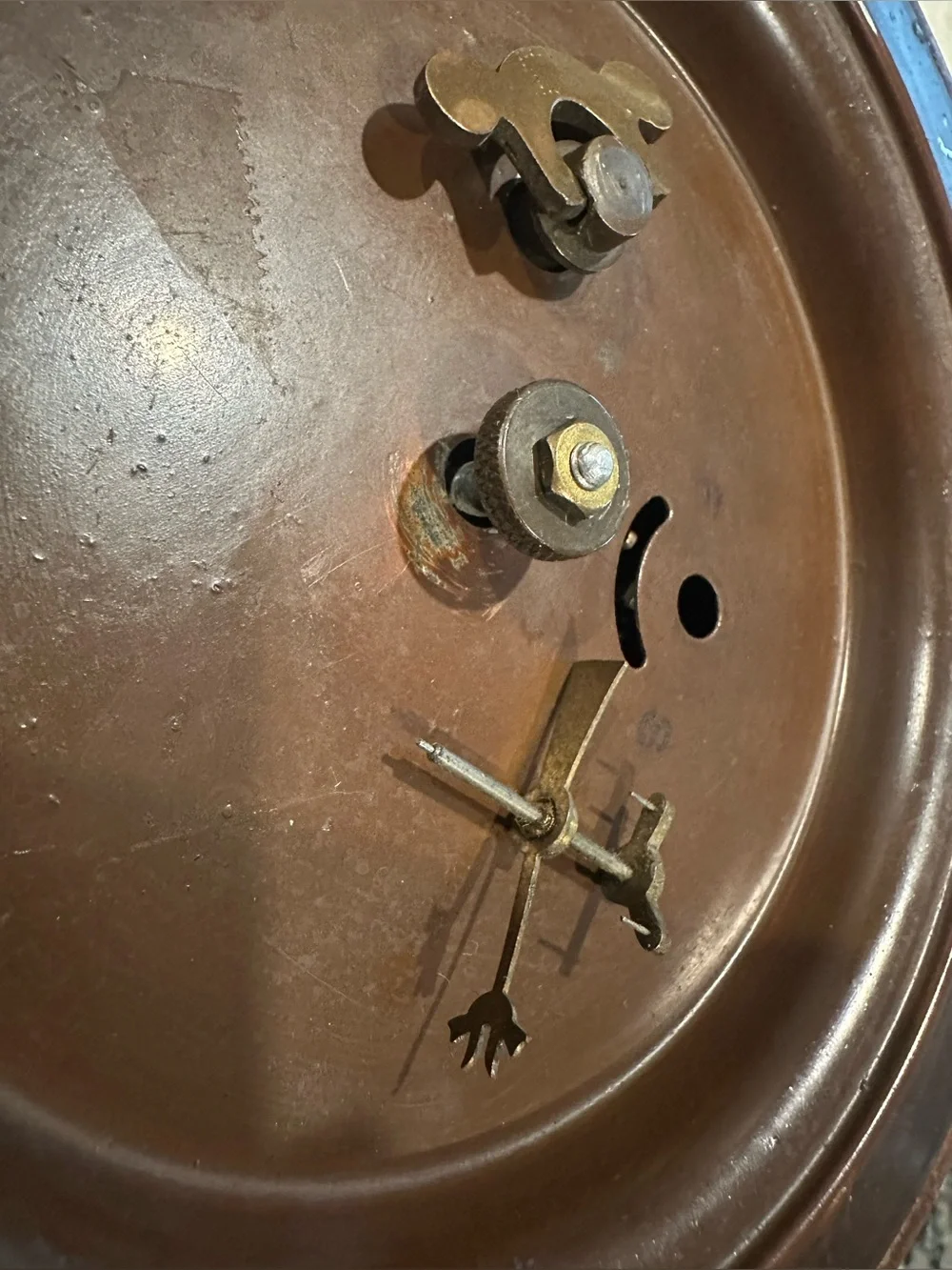 Antique Junghans Mantel Clock & Barometer, circa 1890's